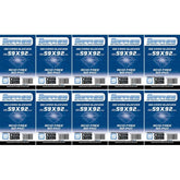 10x 100 Bustine Sapphire BLUE 59x92 | Mythic Bundle
